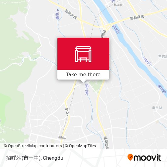 招呼站(市一中) map