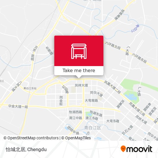 怡城北居 map