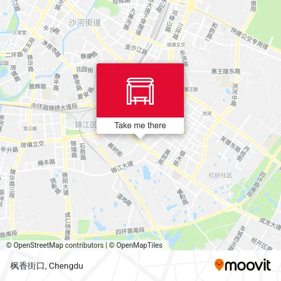 枫香街口 map