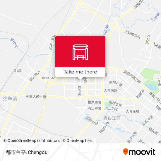 都市兰亭 map