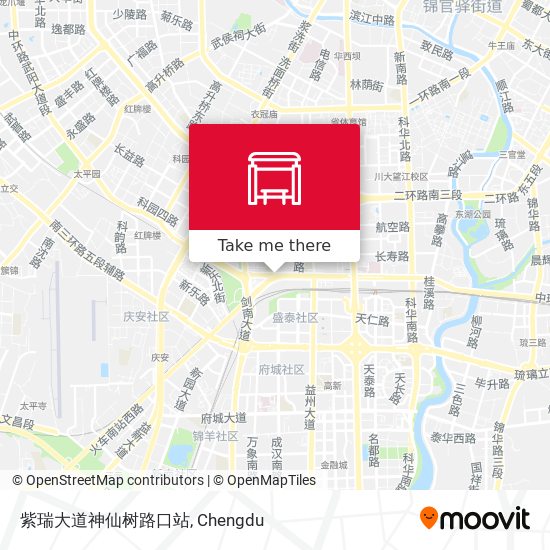 紫瑞大道神仙树路口站 map