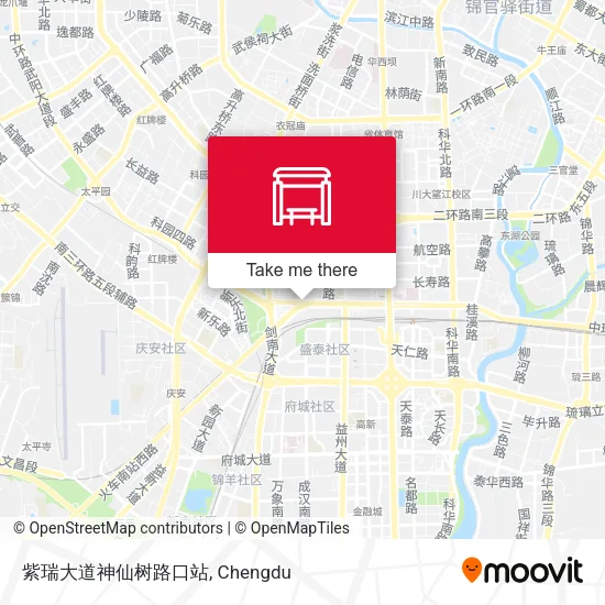 紫瑞大道神仙树路口站 map