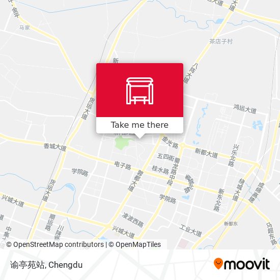 谕亭苑站 map
