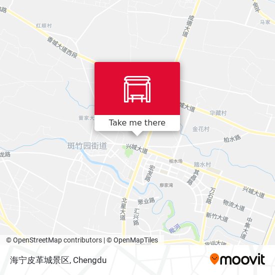 海宁皮革城景区 map