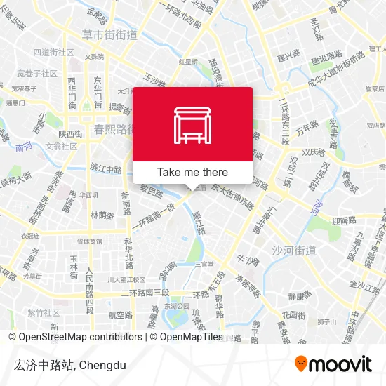 宏济中路站 map