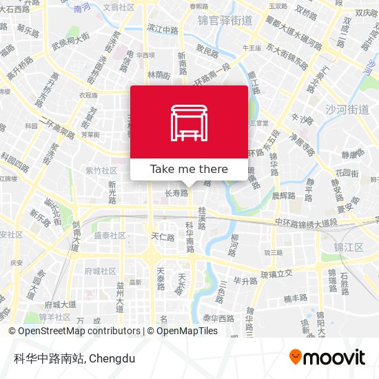 科华中路南站 map