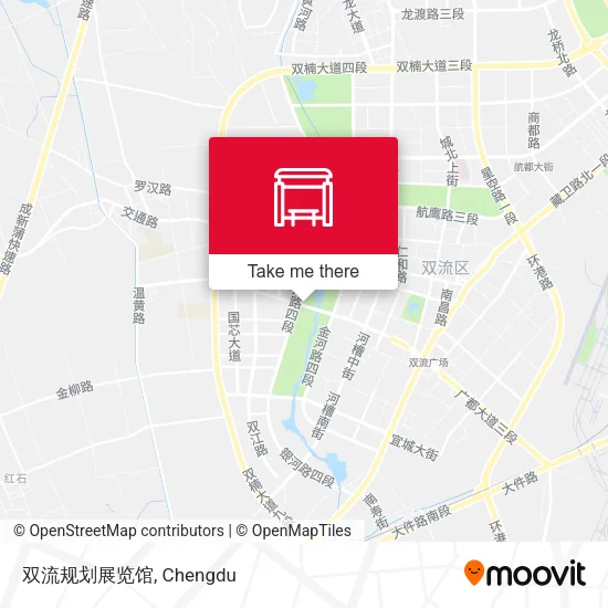 双流规划展览馆 map