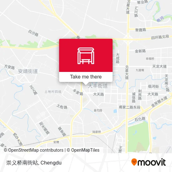崇义桥南街站 map