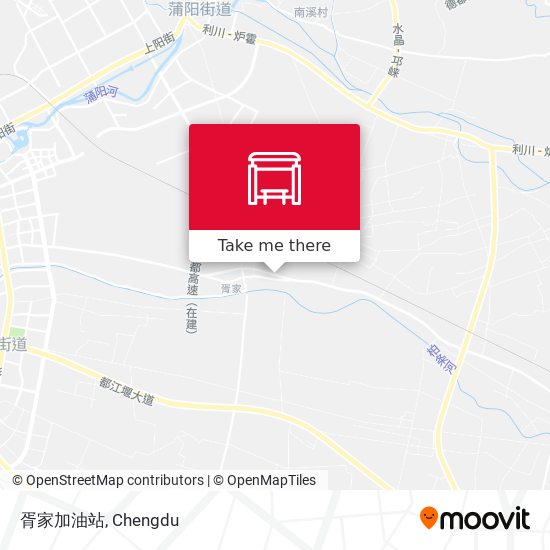 胥家加油站 map