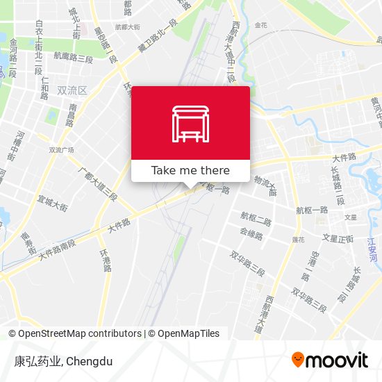 康弘药业 map