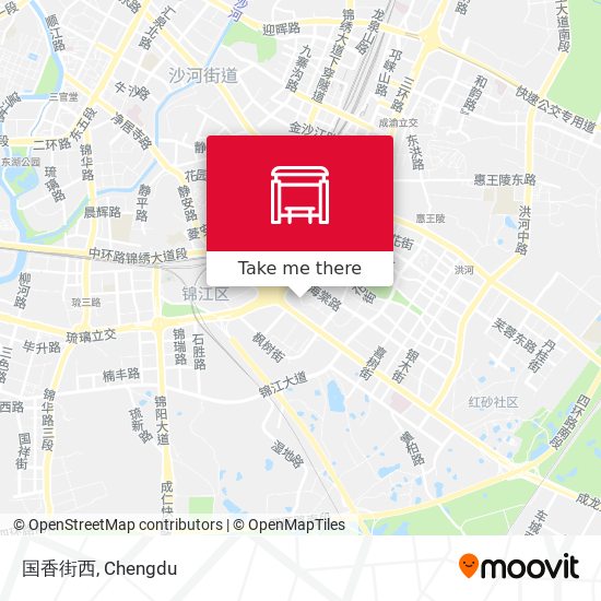 国香街西 map
