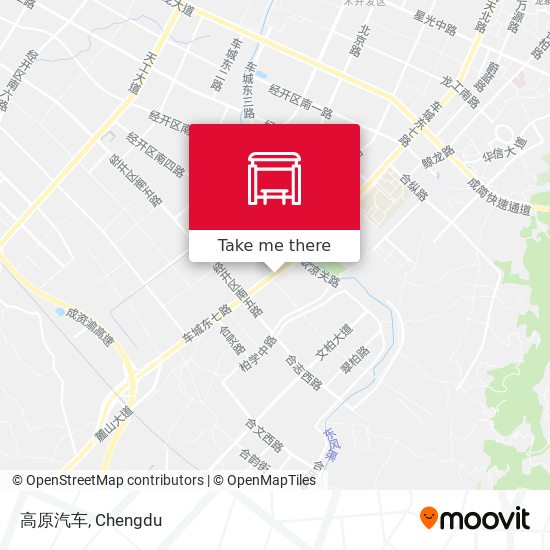高原汽车 map
