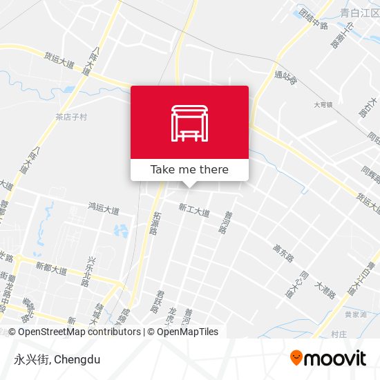 永兴街 map