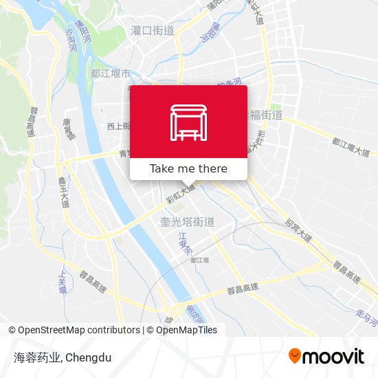 海蓉药业 map