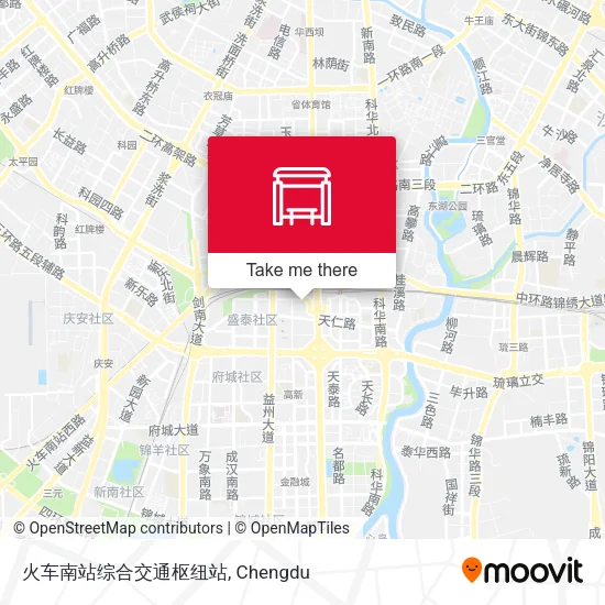 火车南站综合交通枢纽站 map