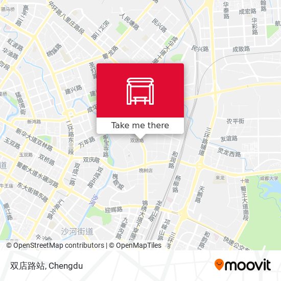 双店路站 map