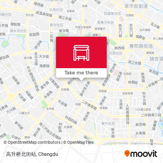 高升桥北街站 map