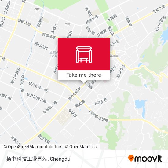 扬中科技工业园站 map