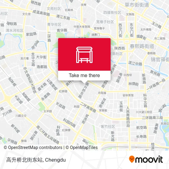 高升桥北街东站 map