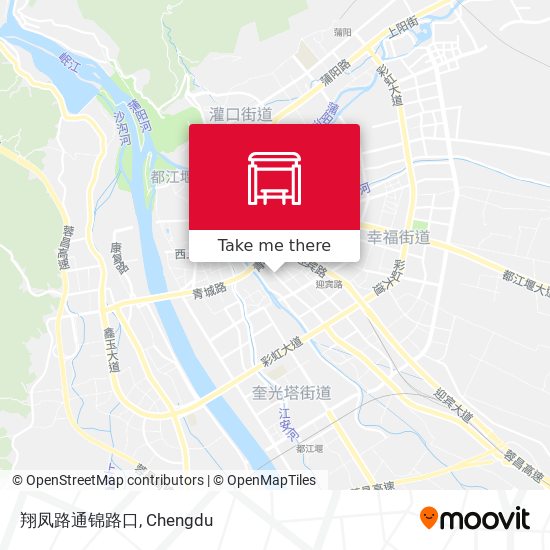 翔凤路通锦路口 map
