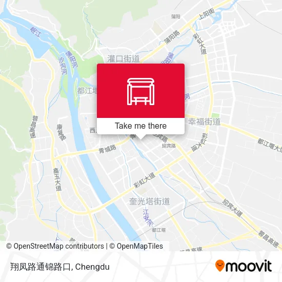 翔凤路通锦路口 map