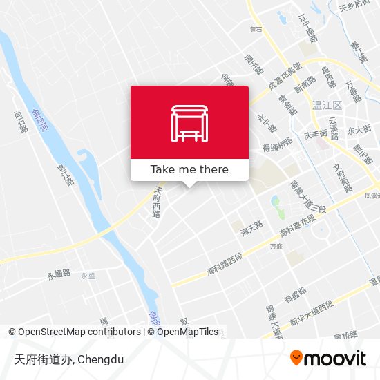 天府街道办 map