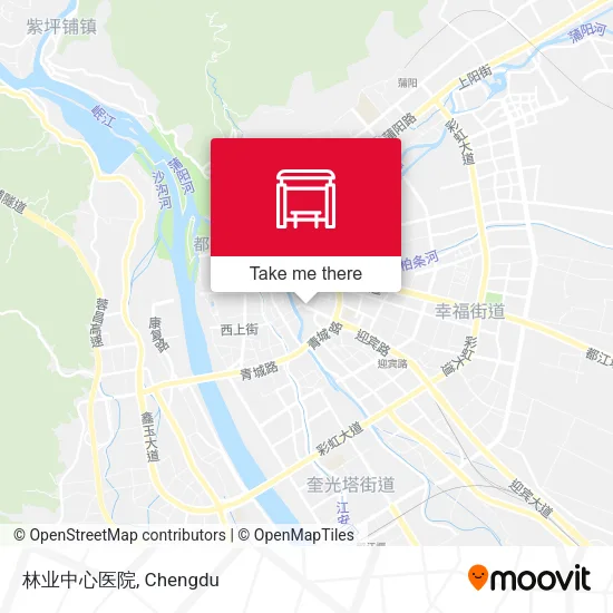 林业中心医院 map