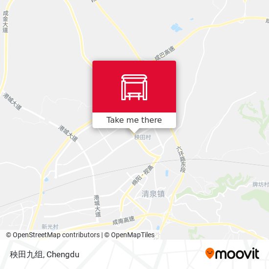 秧田九组 map