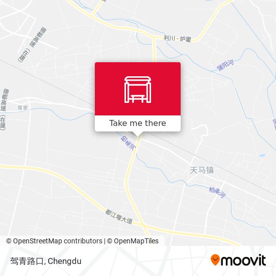 驾青路口 map