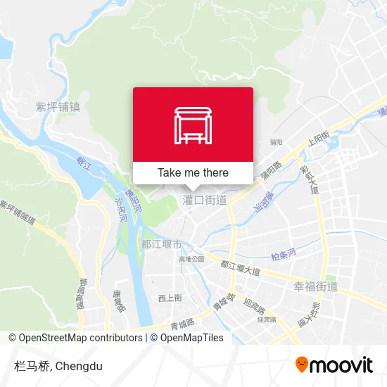 栏马桥 map