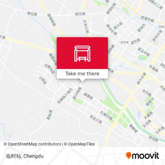 临时站 map