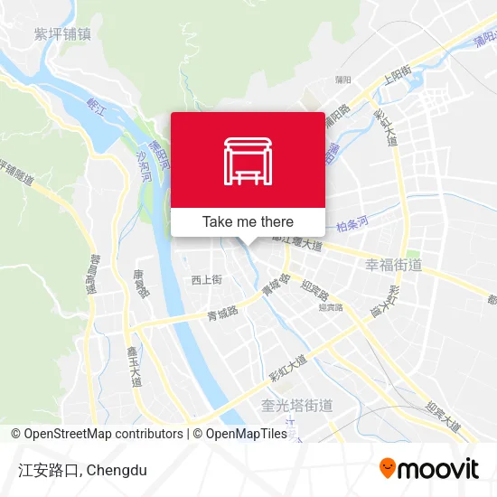江安路口 map