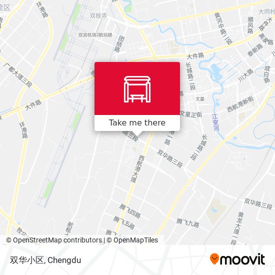 双华小区 map