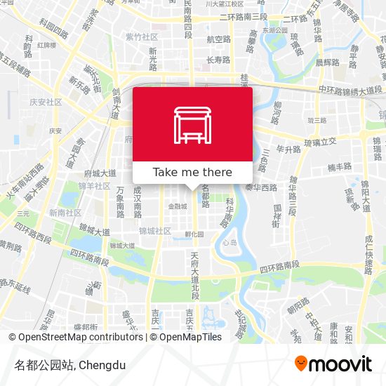 名都公园站 map