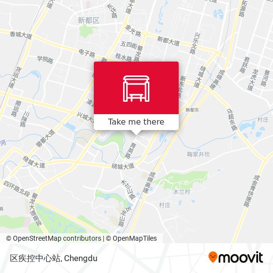 区疾控中心站 map