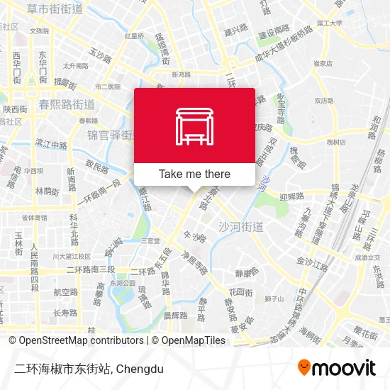 二环海椒市东街站 map
