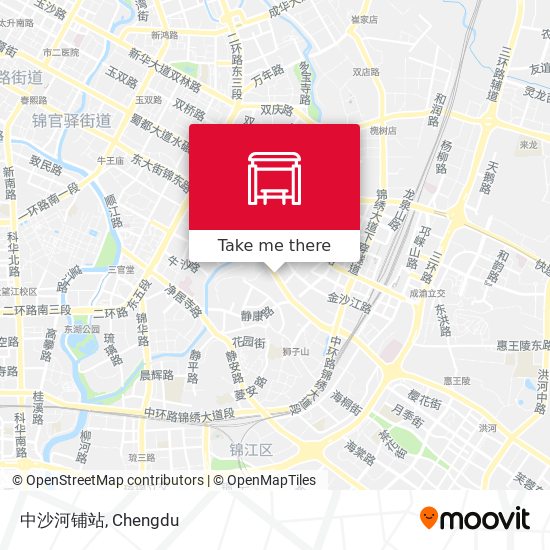 中沙河铺站 map