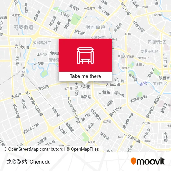 龙欣路站 map