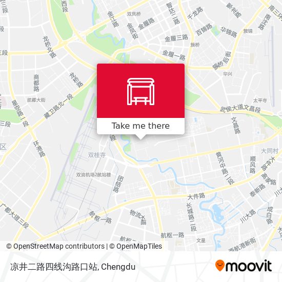 凉井二路四线沟路口站 map