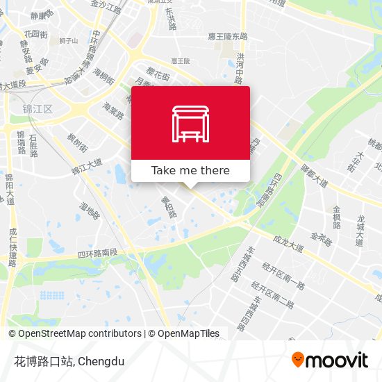 花博路口站 map