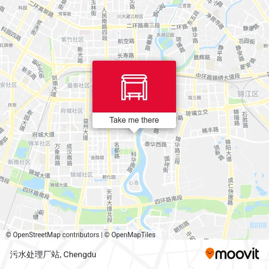 污水处理厂站 map