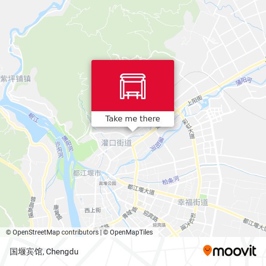 国堰宾馆 map