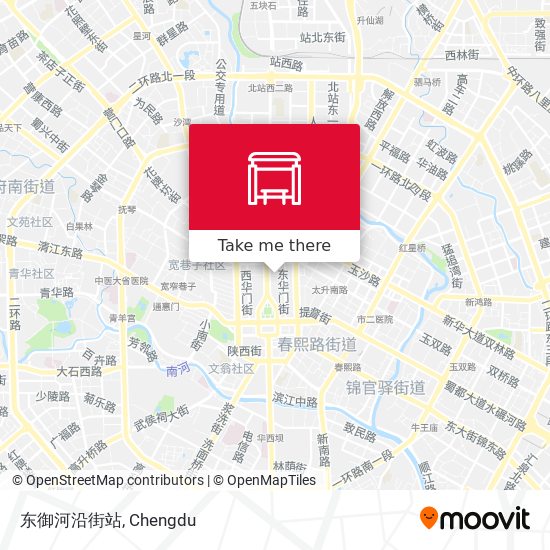 东御河沿街站 map