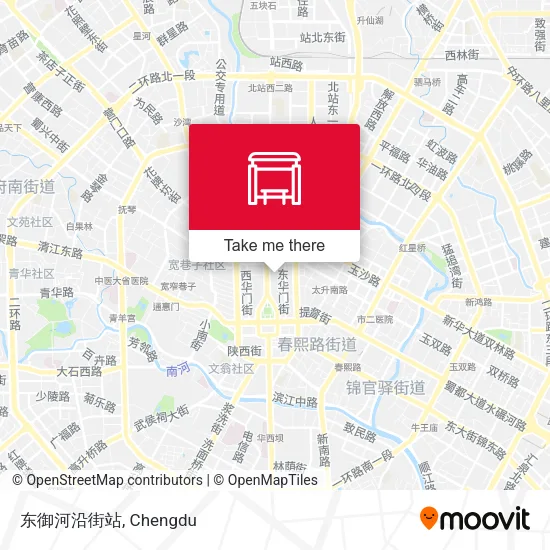 东御河沿街站 map