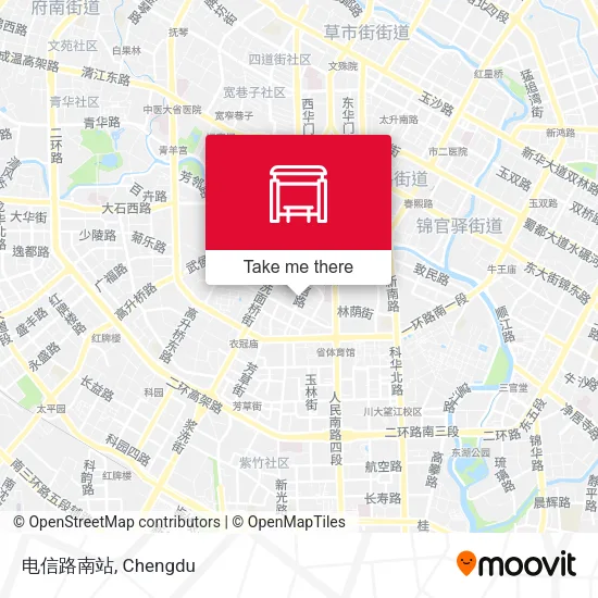 电信路南站 map