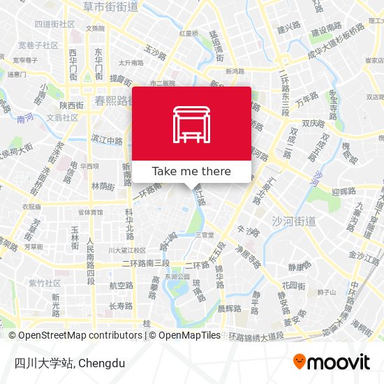 四川大学站 map
