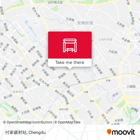 付家碾村站 map