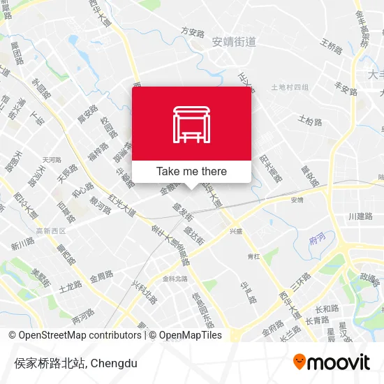 侯家桥路北站 map