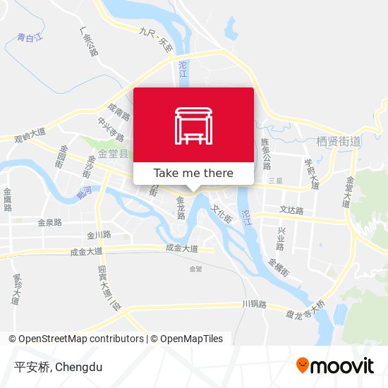 平安桥 map
