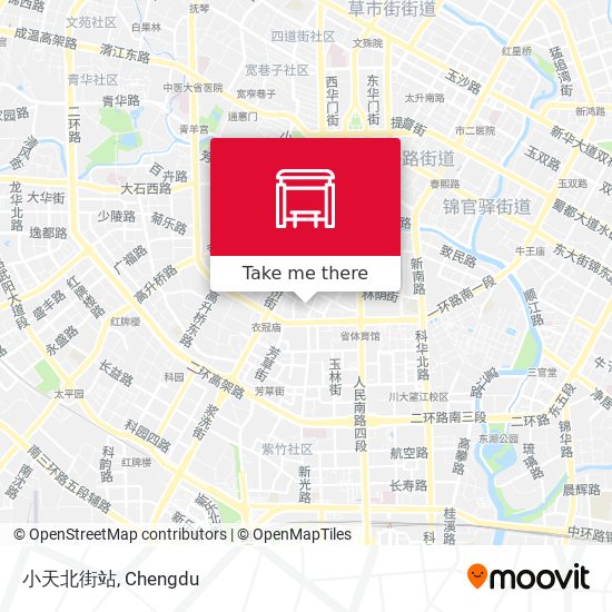 小天北街站 map